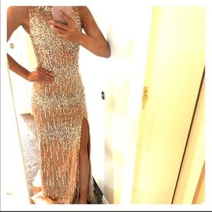 SZ 2, Nude/Blush/Silver Terani Couture